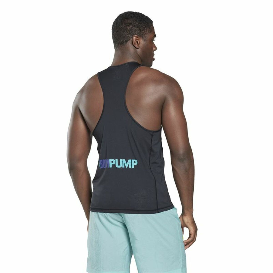 Maglia Smanicata da Uomo Reebok Les Mills® BodyPump® Nero