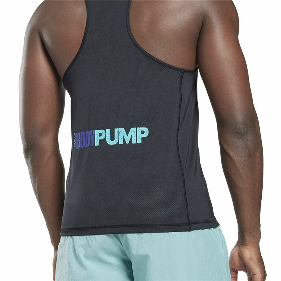 Maglia Smanicata da Uomo Reebok Les Mills® BodyPump® Nero