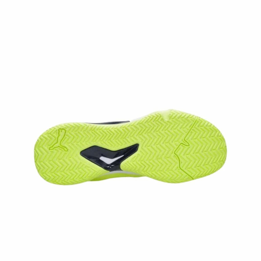 Scarpe da Padel per Adulti Puma SOLARSMASH RCT 107297 01  Giallo Uomo