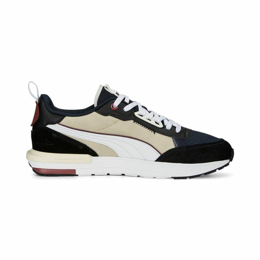 Scarpe Sportive Uomo Puma R22 Nero Beige