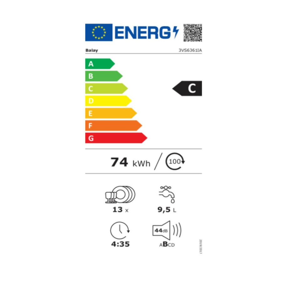 Lavastoviglie Balay 3VS6361IA 60 cm