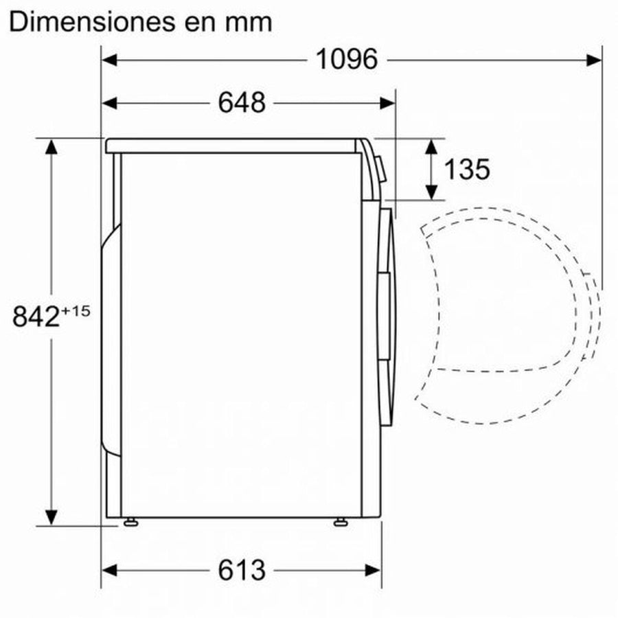 Asciugatrice a condensazione Balay 3SB391BR 800 W 9 kg