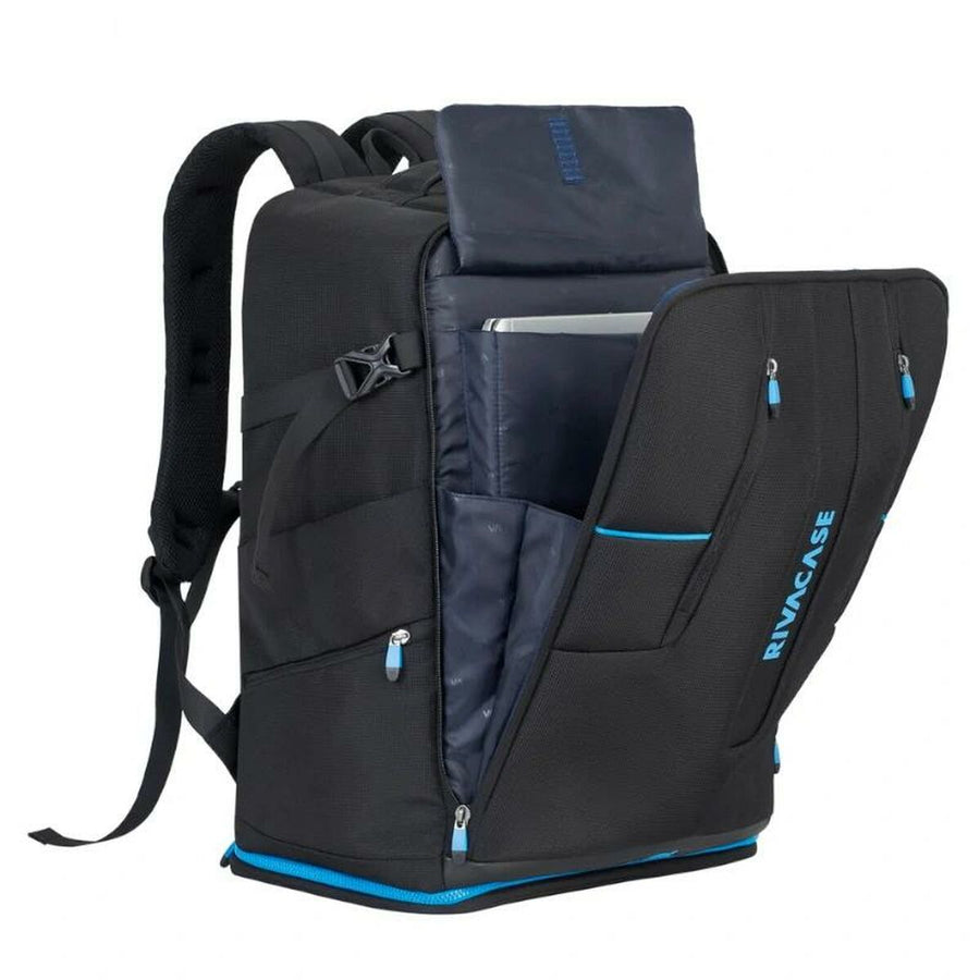 Valigetta per Portatile Rivacase Borneo XL Nero/Blu 16