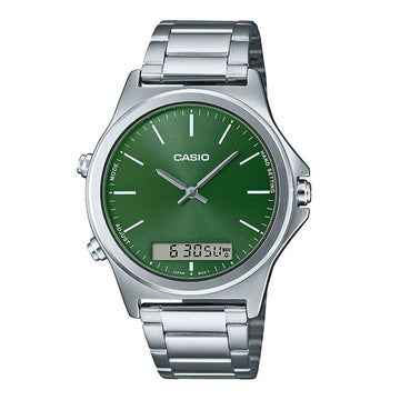 Orologio Uomo Casio COLLECTION Verde Argentato (Ø 41,5 mm)