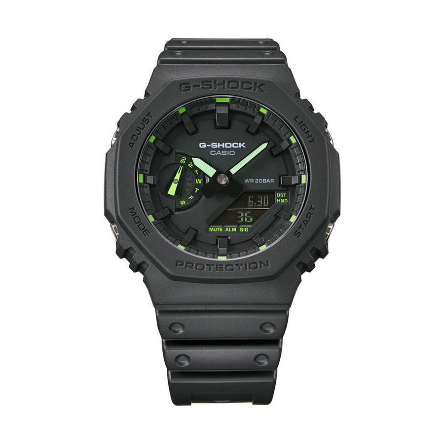 Orologio Uomo Casio G-Shock OAK - Neon Green Index (Ø 45 mm)