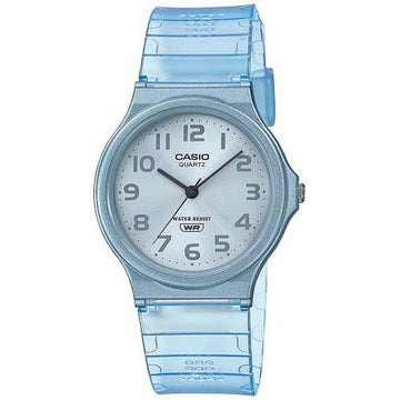 Orologio Unisex Casio POP TRANSLUCID Azzurro (Ø 35 mm)