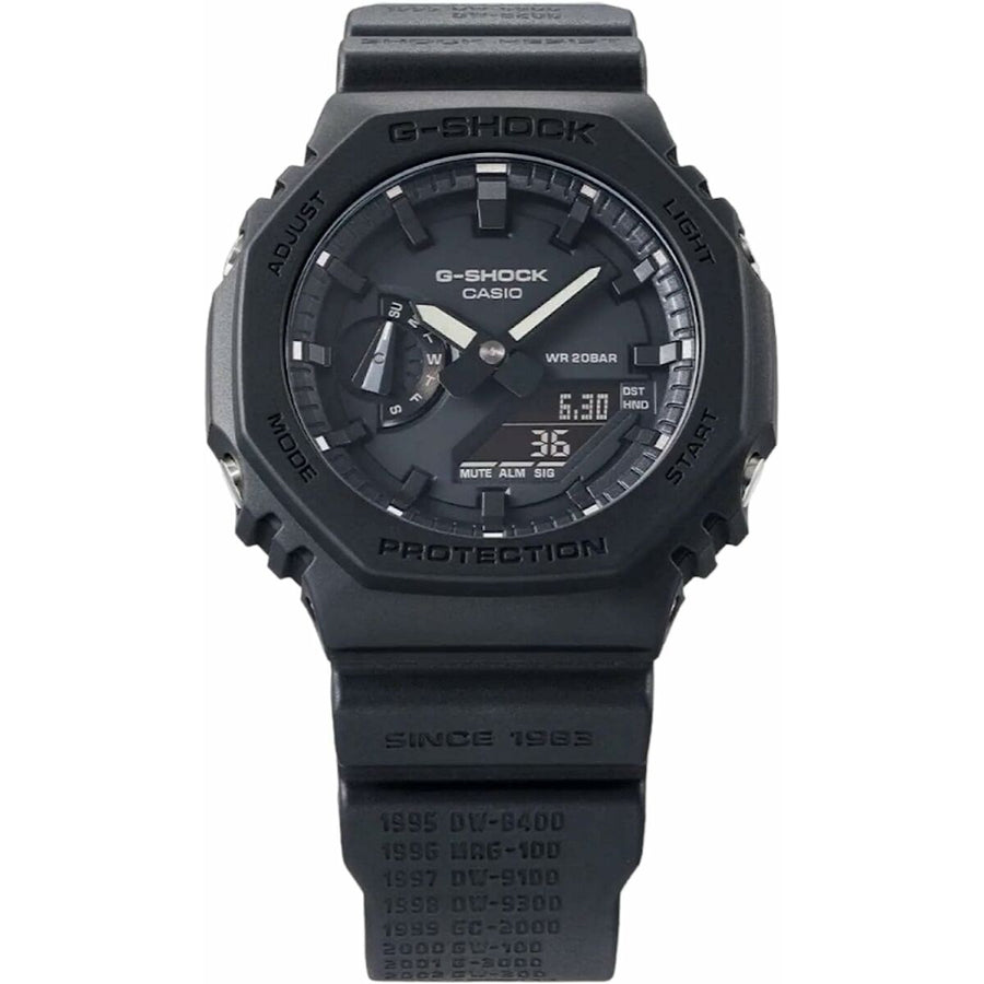 Orologio Uomo Casio G-Shock OAK - REMASTER BLACK SERIE 40TH ANNIVERSARY BY  ERIC HAZE (Ø 45 mm)