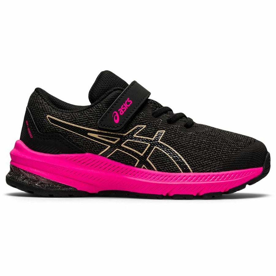 Scarpe Sportive per Bambini Asics GT-1000 11 PS Nero