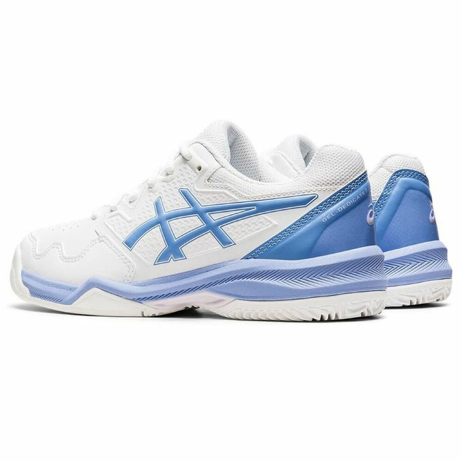 Scarpe Sportive da Donna Asics Gel-Dedicate 7 Clay Bianco