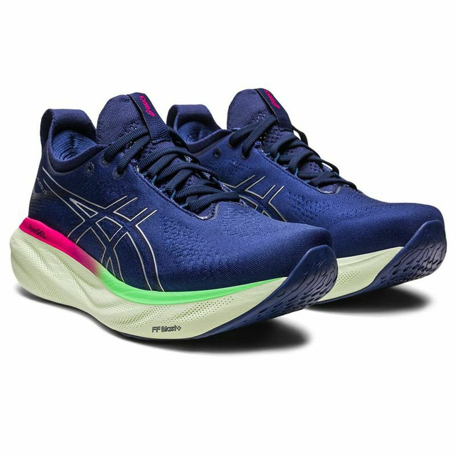 Scarpe da Running per Adulti Asics Gel-Nimbus 25 Donna Blu Marino