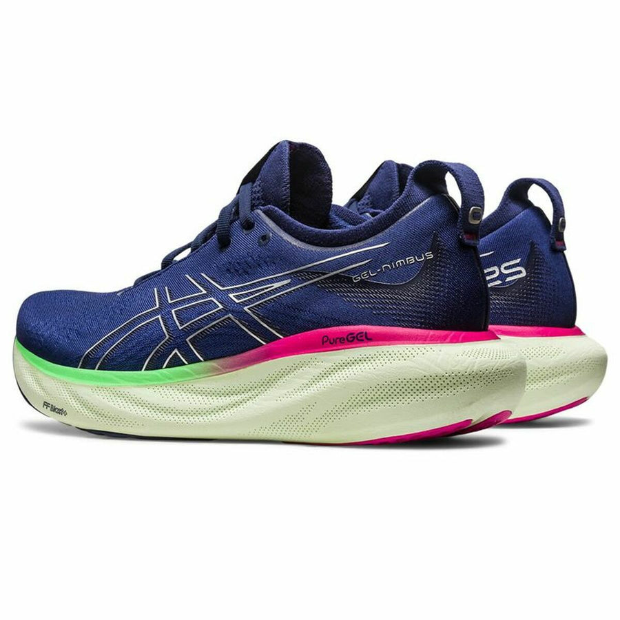 Scarpe da Running per Adulti Asics Gel-Nimbus 25 Donna Blu Marino