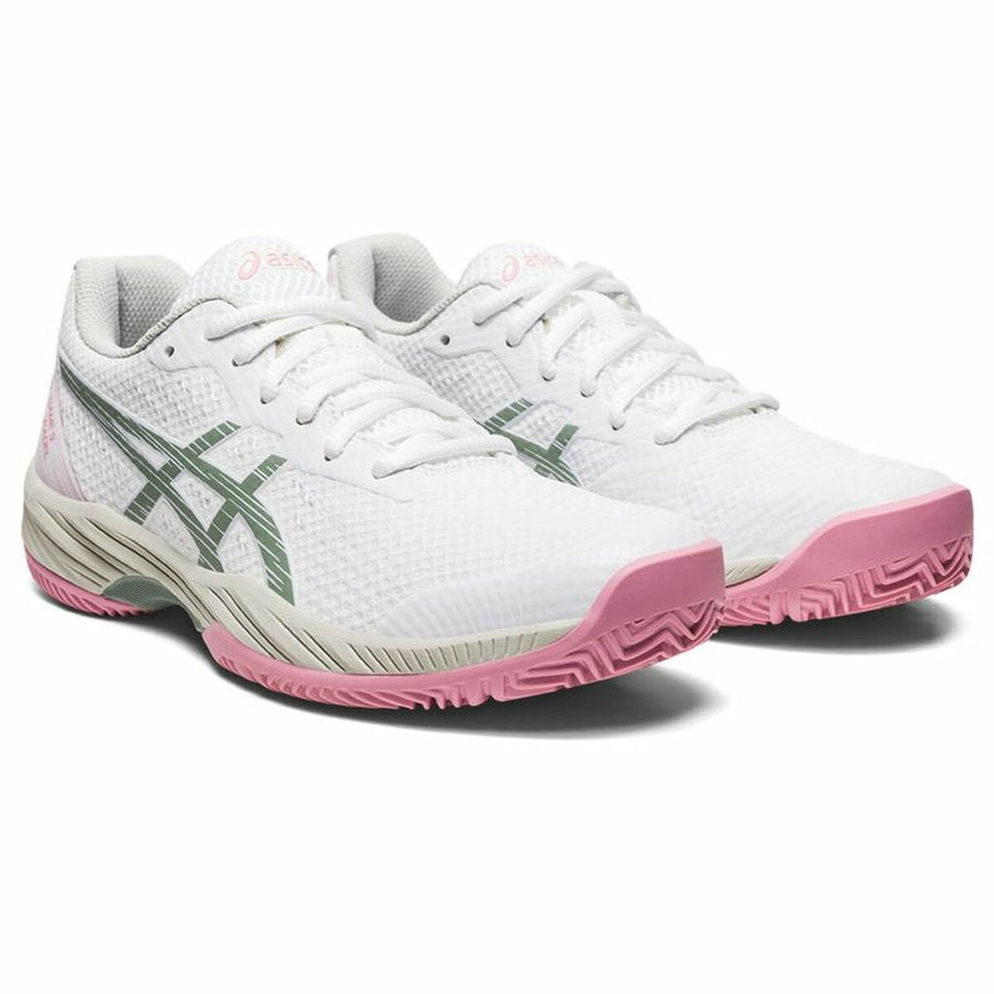 Scarpe da Padel per Adulti Asics Gel Game 9 Donna Bianco