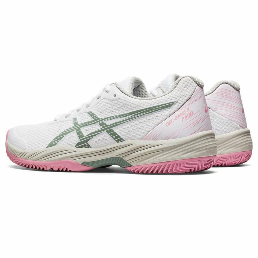 Scarpe da Padel per Adulti Asics Gel Game 9 Donna Bianco