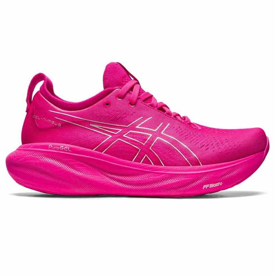 Scarpe da Running per Adulti Asics Gel-Nimbus 25 Donna Fucsia