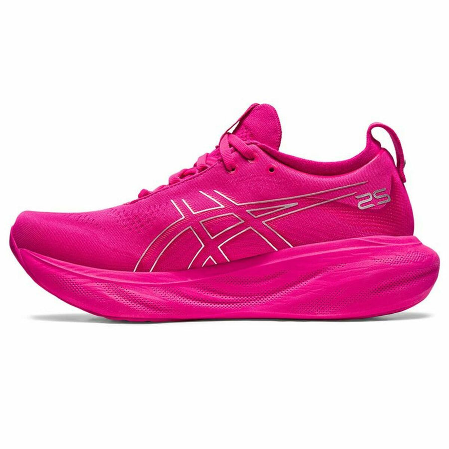 Scarpe da Running per Adulti Asics Gel-Nimbus 25 Donna Fucsia