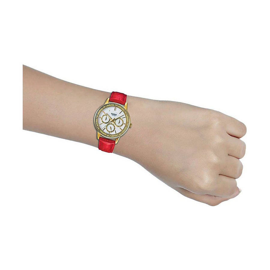 Orologio Donna Casio COLLECTION Rosso (Ø 25 mm)