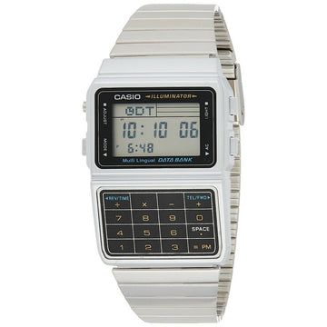 Orologio Unisex Casio DATABANK CALCULATOR STEEL - MATT CASE Grigio