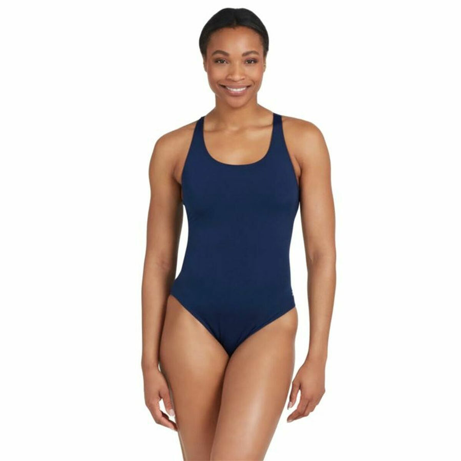 Costume da Bagno Donna Zoggs Cottesloe Powerback Blu scuro