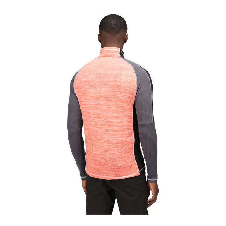 Maglia in Pile Regatta Hepley Lightweight Half-Zip Salmone