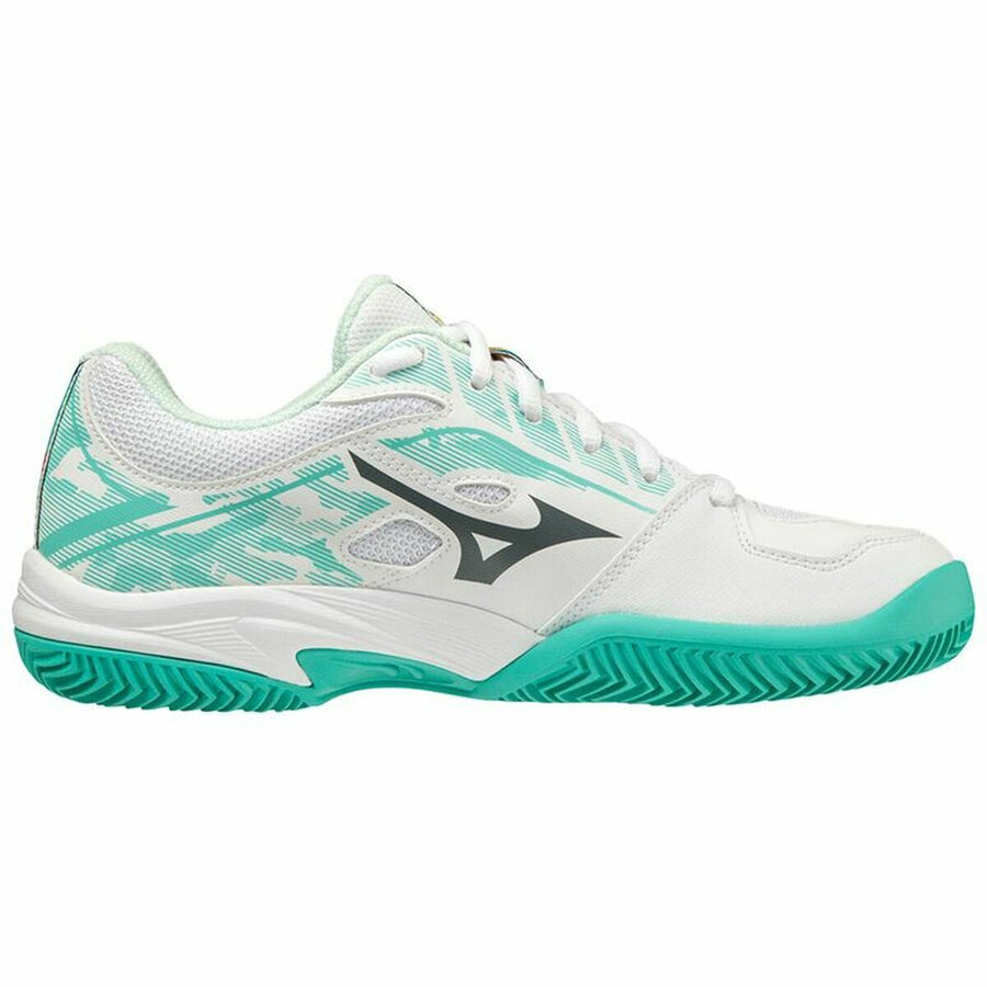 Scarpe da Tennis da Donna Mizuno Break Shot 3 CC Bianco