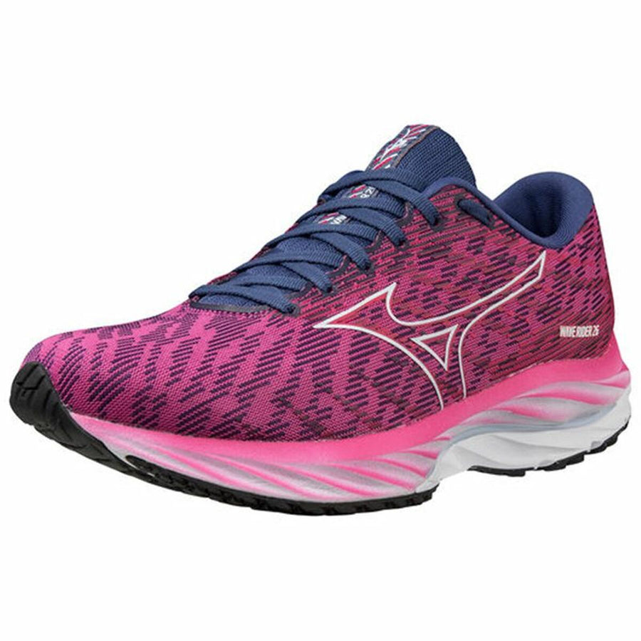 Scarpe da Running per Adulti Mizuno Wave Rider 26 Rosa scuro Donna