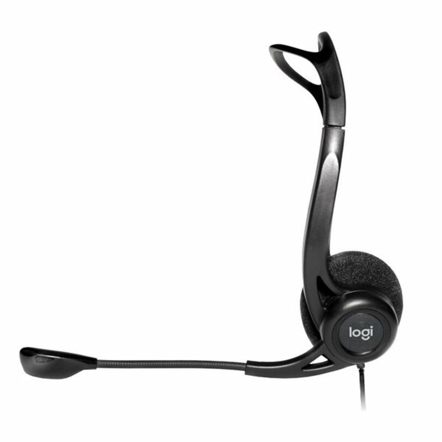 Auricolari con Microfono Logitech 981-000100 Nero