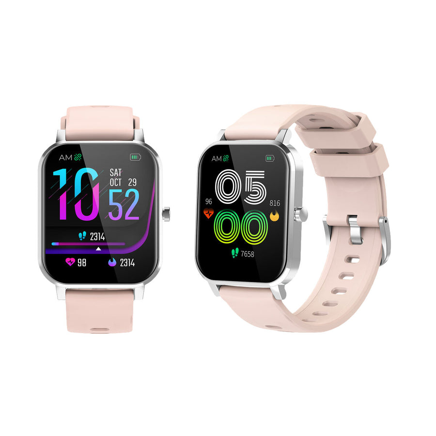 Smartwatch Denver Electronics SW-181ROSE Rosa Argentato