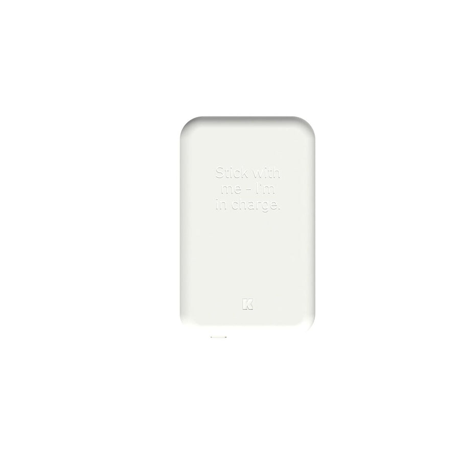 Power Bank con Caricabatterie senza fili Kreafunk Bianco 5000 mAh