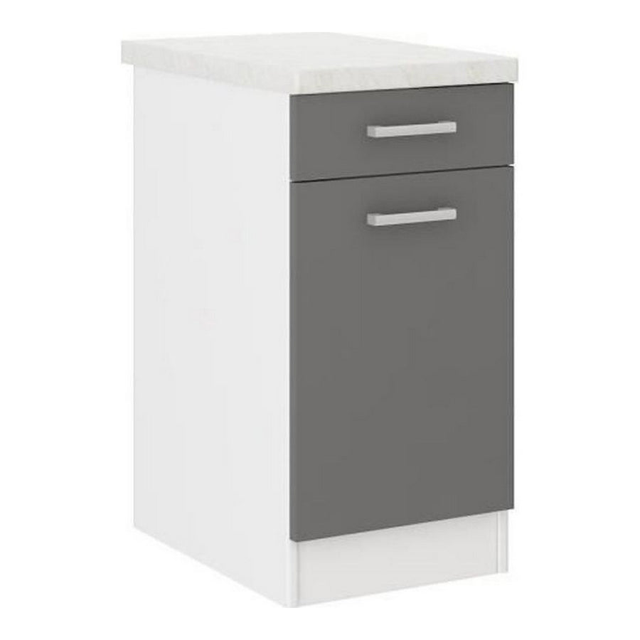 Mobile da cucina 40 x 47 x 82 cm Grigio Melammina PVC