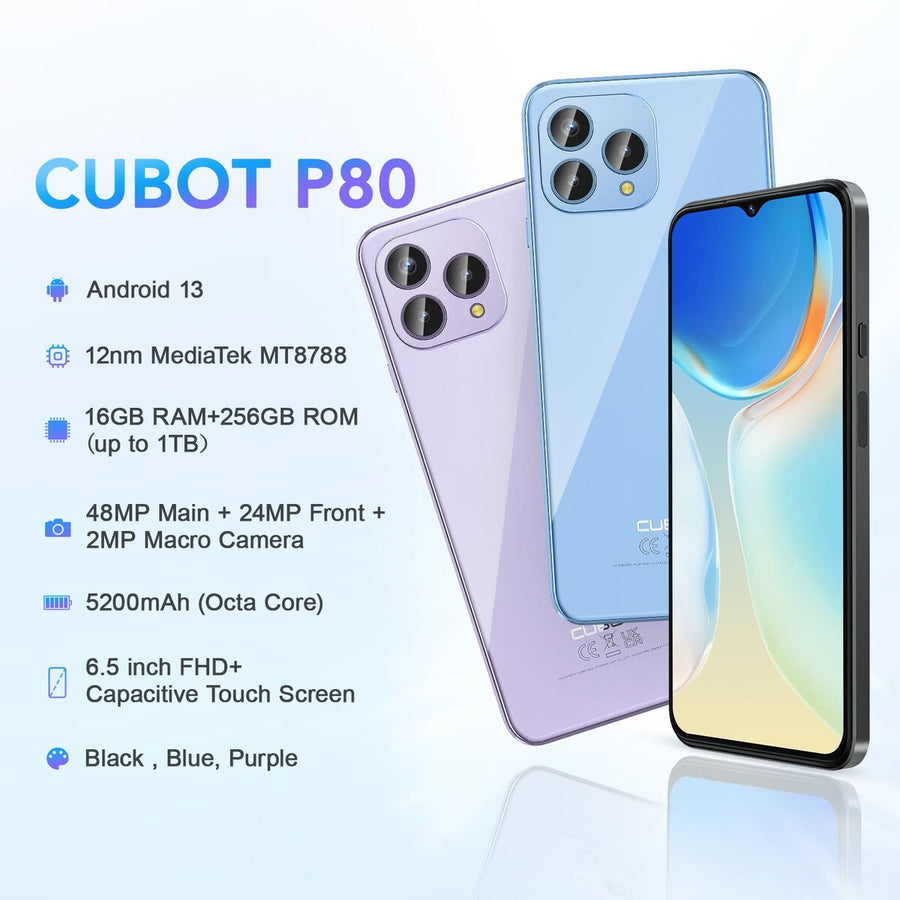 Smartphone Cubot P80 8 GB RAM 6,6