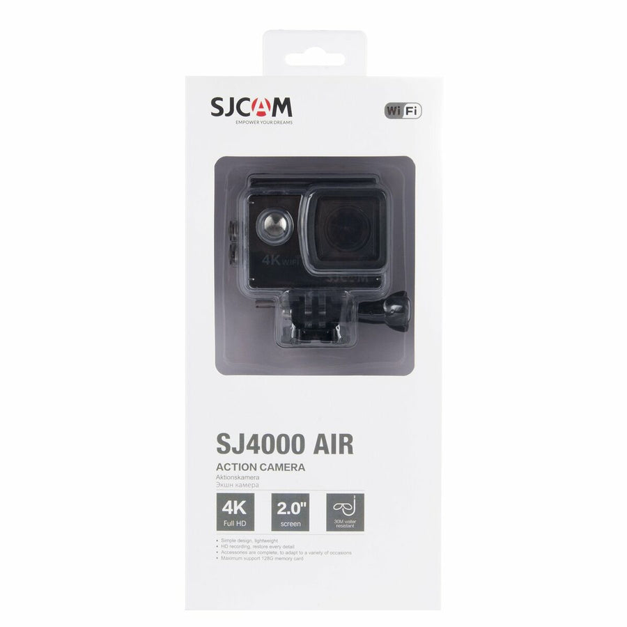 Fotocamera sportiva con accessori SJCAM SJ4000 Air 4K Wi-Fi