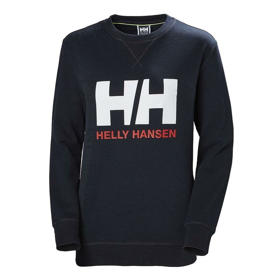 Felpa senza Cappuccio Donna HH LOGO  Helly Hansen 34003 597  Blu Marino