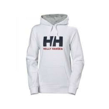 Felpa con Cappuccio Donna HH LOGO  Helly Hansen  33978 001  Bianco