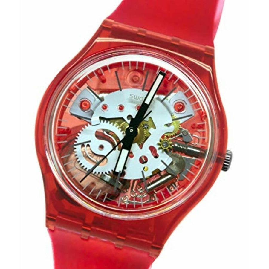 Orologio Uomo Swatch ROSSO BIANCO (Ø 34 mm)