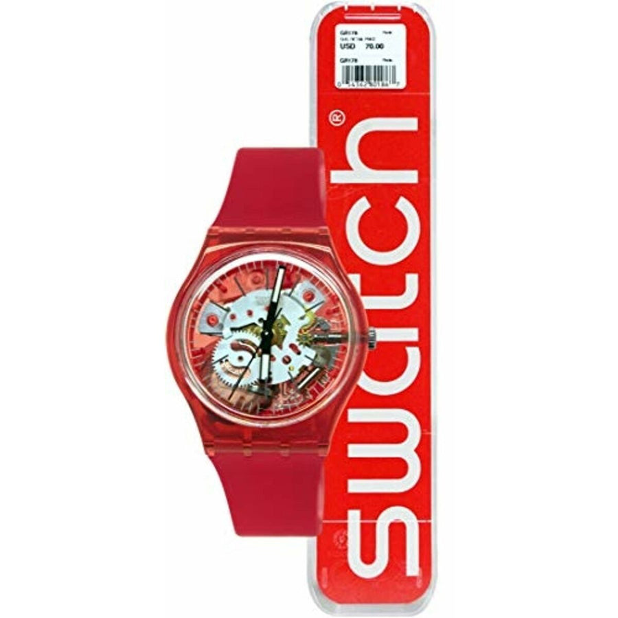 Orologio Uomo Swatch ROSSO BIANCO (Ø 34 mm)