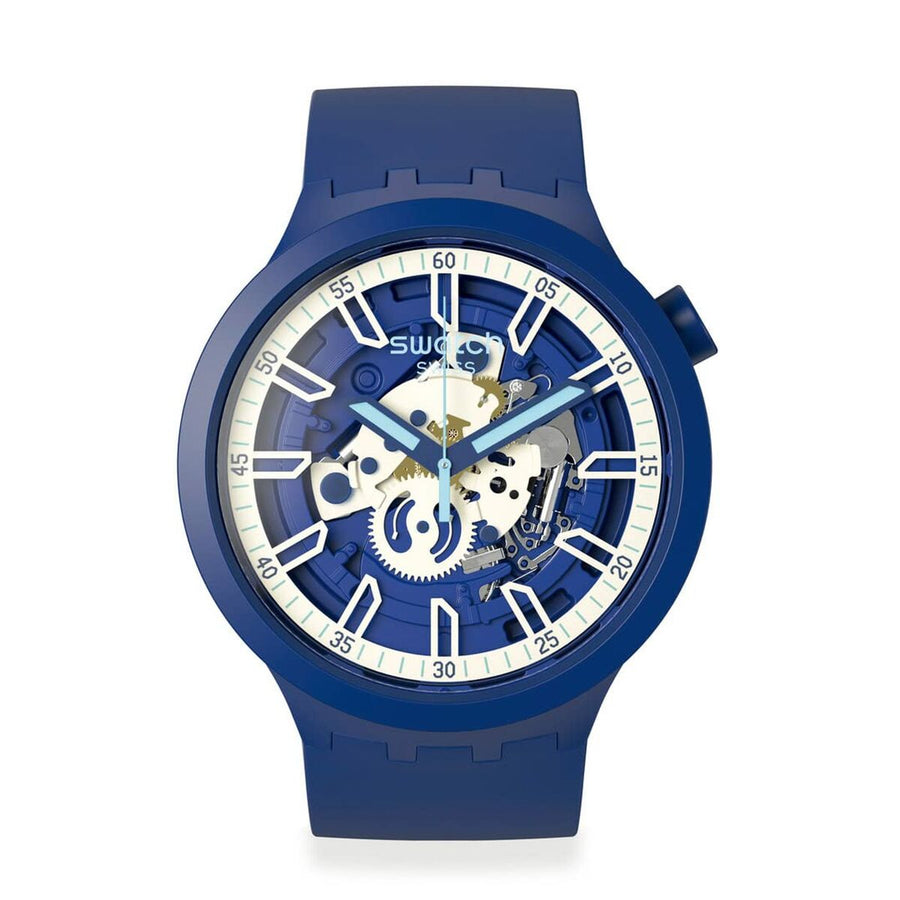 Orologio Uomo Swatch ISWATCH BLUE (Ø 47 mm)