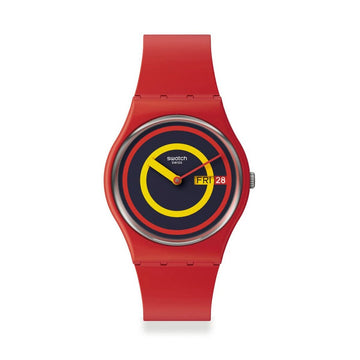 Orologio Uomo Swatch CONCENTRIC RED (Ø 34 mm)