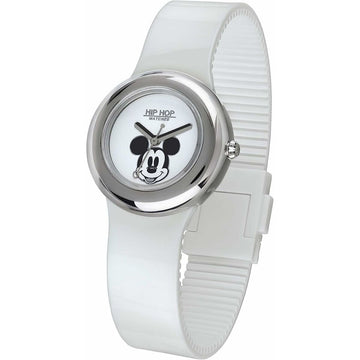 Orologio Unisex Hip Hop MICKEY METAL WHITE (Ø 32 mm)