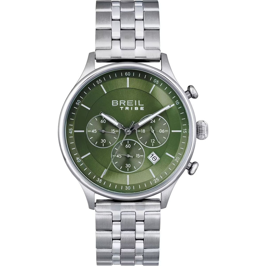 Orologio Uomo Breil EW0641 Verde Argentato