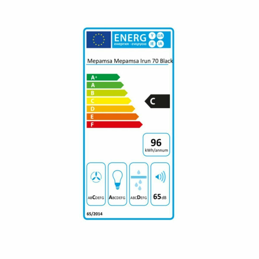 Cappa Classica Mepamsa IRUN 2.0 70 70 cm 660 m3/h 65 dB 250W