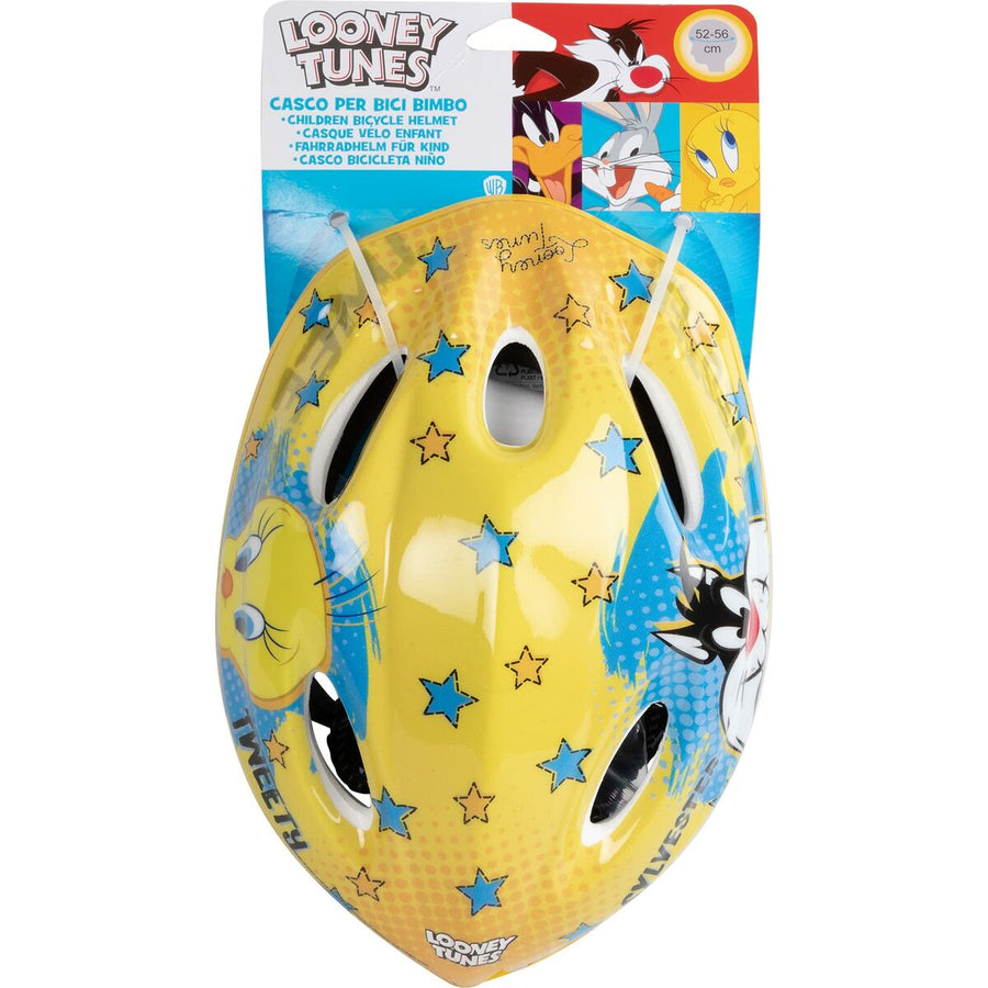 Casco da Ciclismo per Bambini Looney Tunes CZ10954 M Giallo