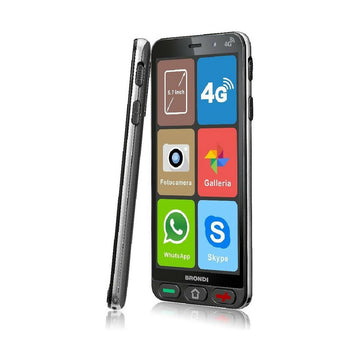 Smartphone Brondi AMICO S Nero 1 GB RAM 8 GB RAM Quad Core 5,7