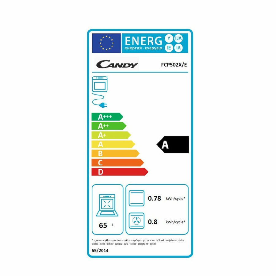 Forno Multifunzione Candy FCP502X 65 L