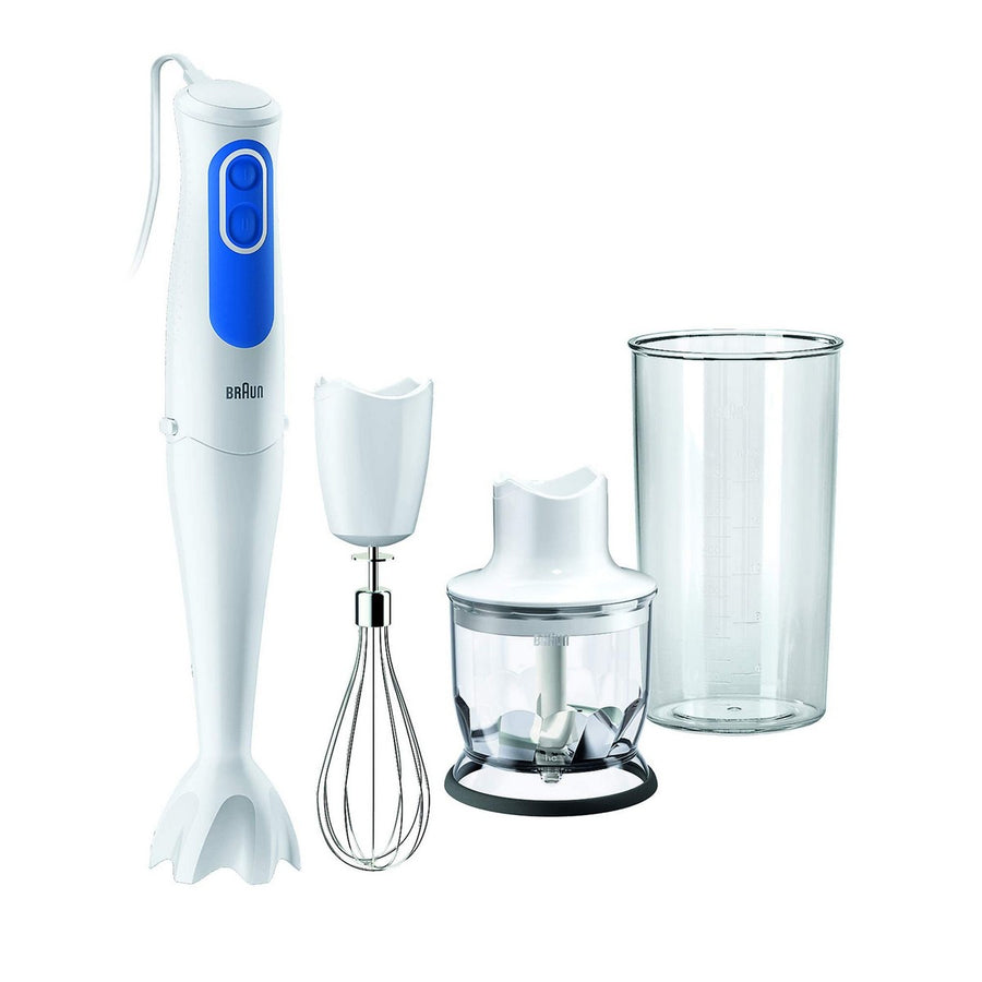 Frullatore ad Immersione Braun MQ3025 700 W Bianco Bianco/Blu Azzurro/Bianco 700 W