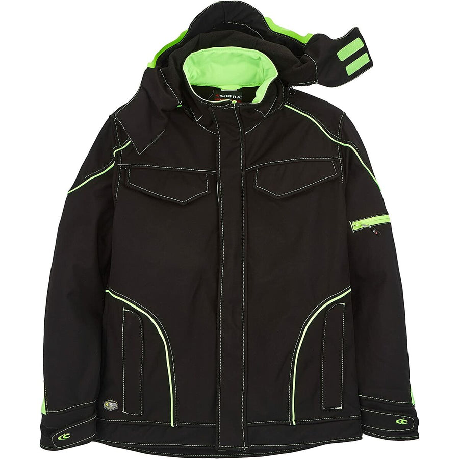 Giacca Cofra Tecka Leggera Lime Nero