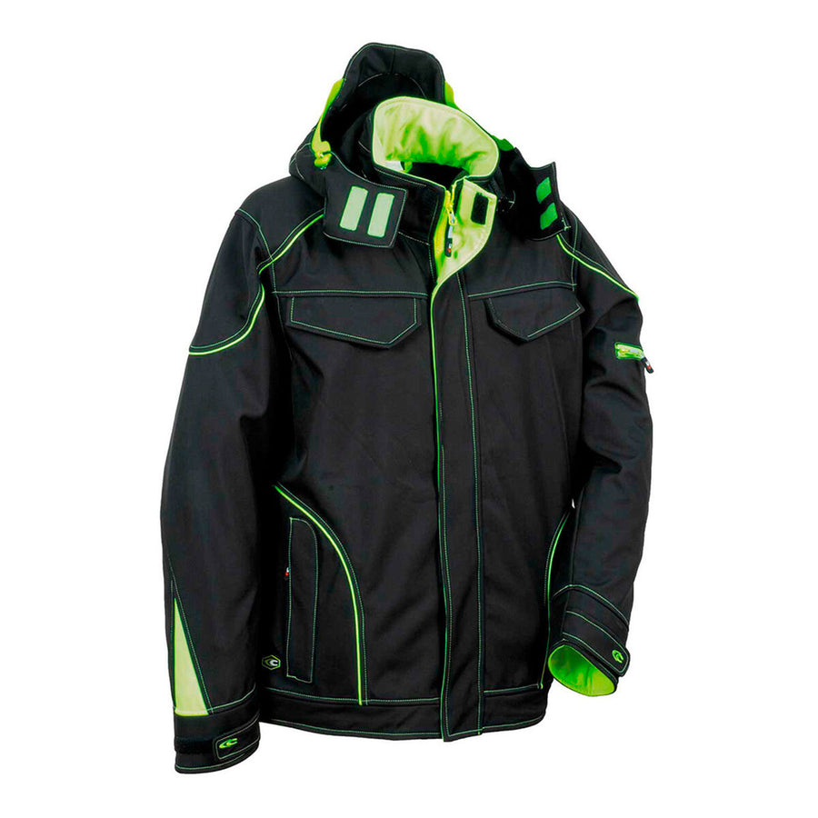 Giacca Cofra Tecka Leggera Lime Nero