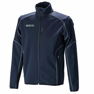 Giacca Antivento Sparco S02404BM3L Blu Marino