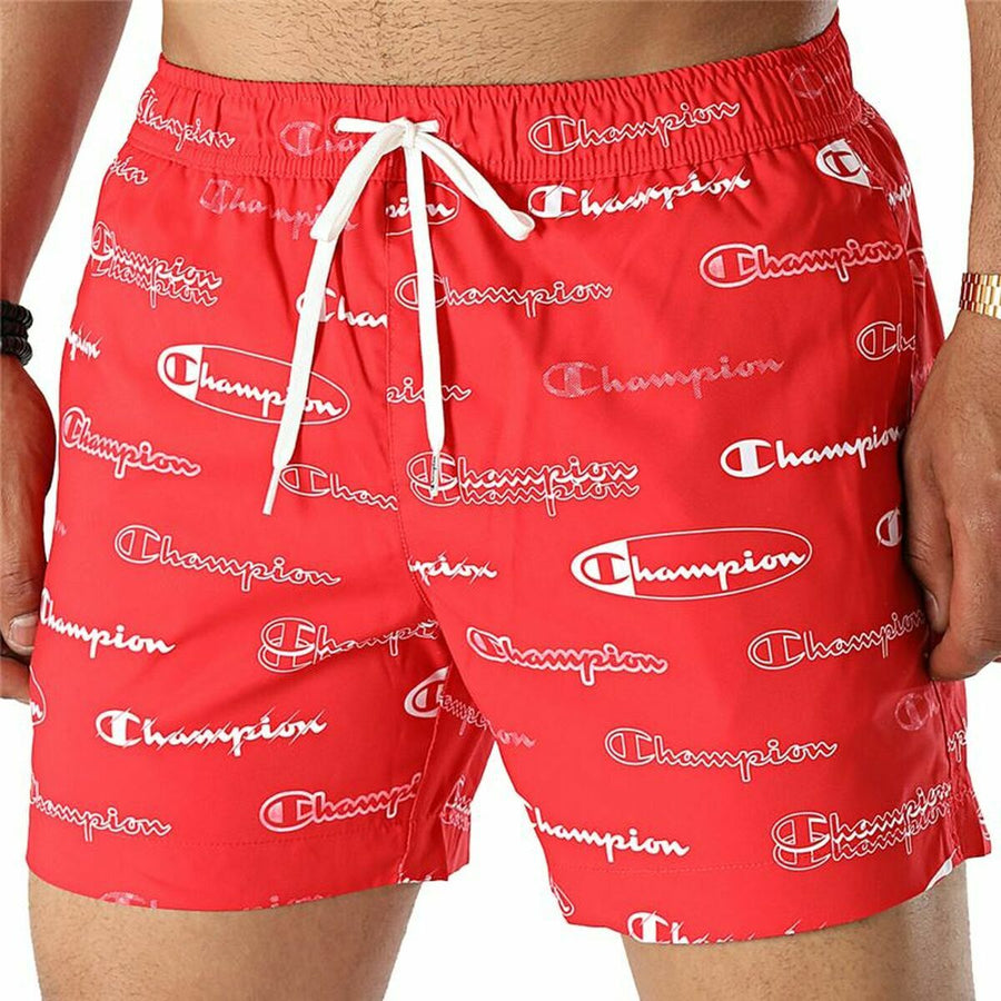 Costume da Bagno Uomo Champion Beachshort Rosso