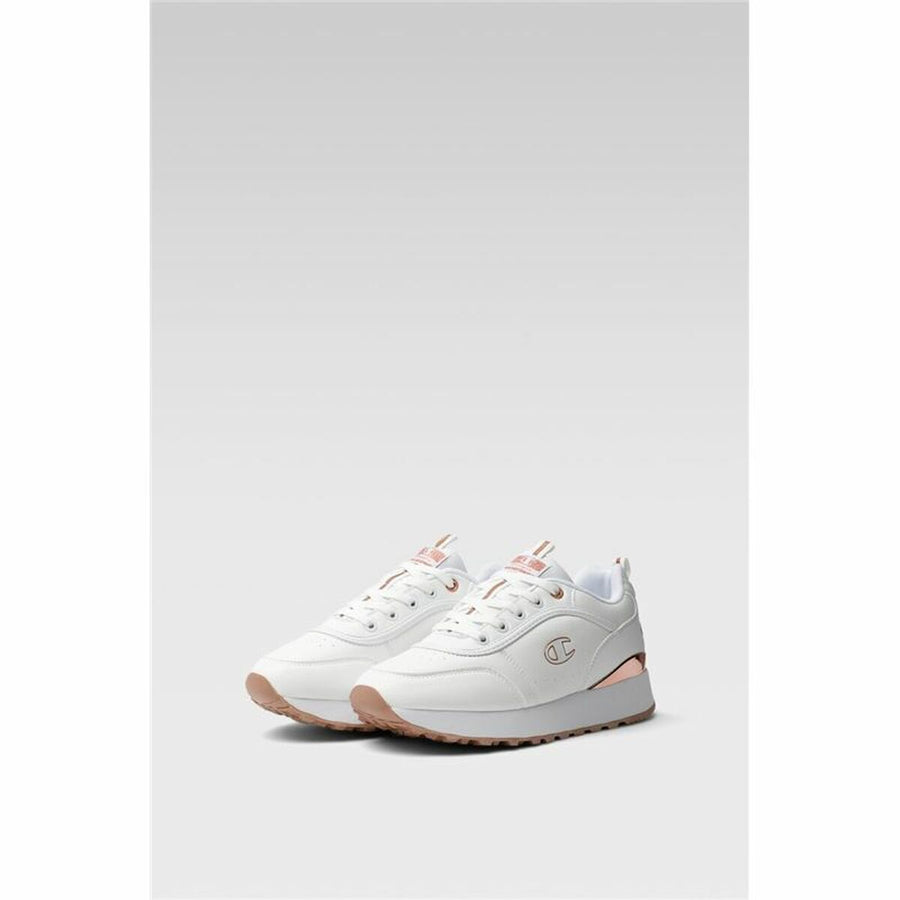 Scarpe da Tennis Casual Donna Champion Plataform Bianco