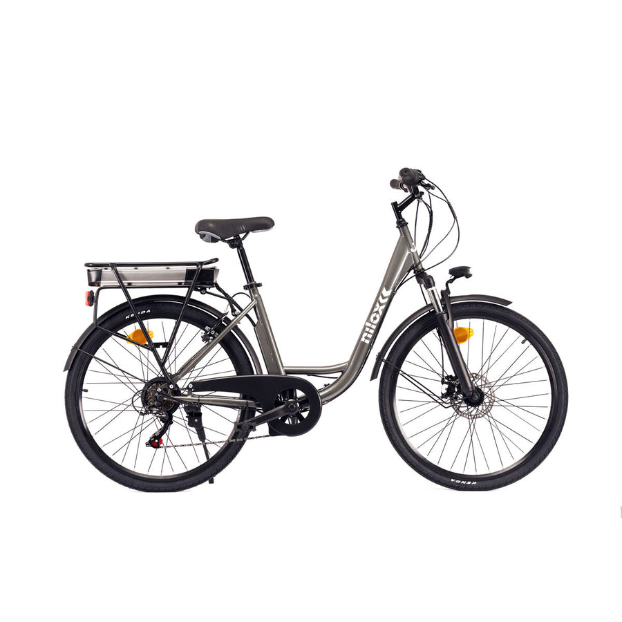 Bicicletta Elettrica Nilox J5 Plus Grigio Nero/Grigio 25 km/h 26